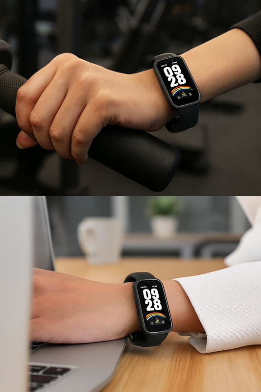 Xiaomi Band 9 Fitness Tracker – 18-Day Use, 24hr Health Monitoring, iOS & Android Ready